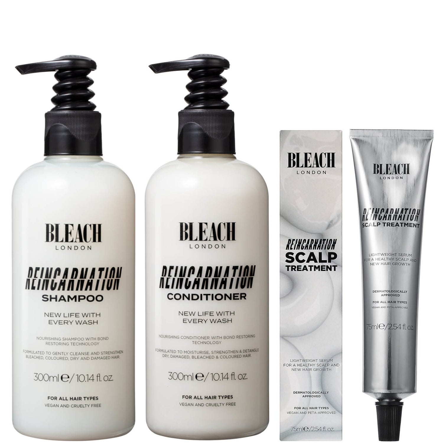 BLEACH LONDON Healthy Hair Bundle LOOKFANTASTIC