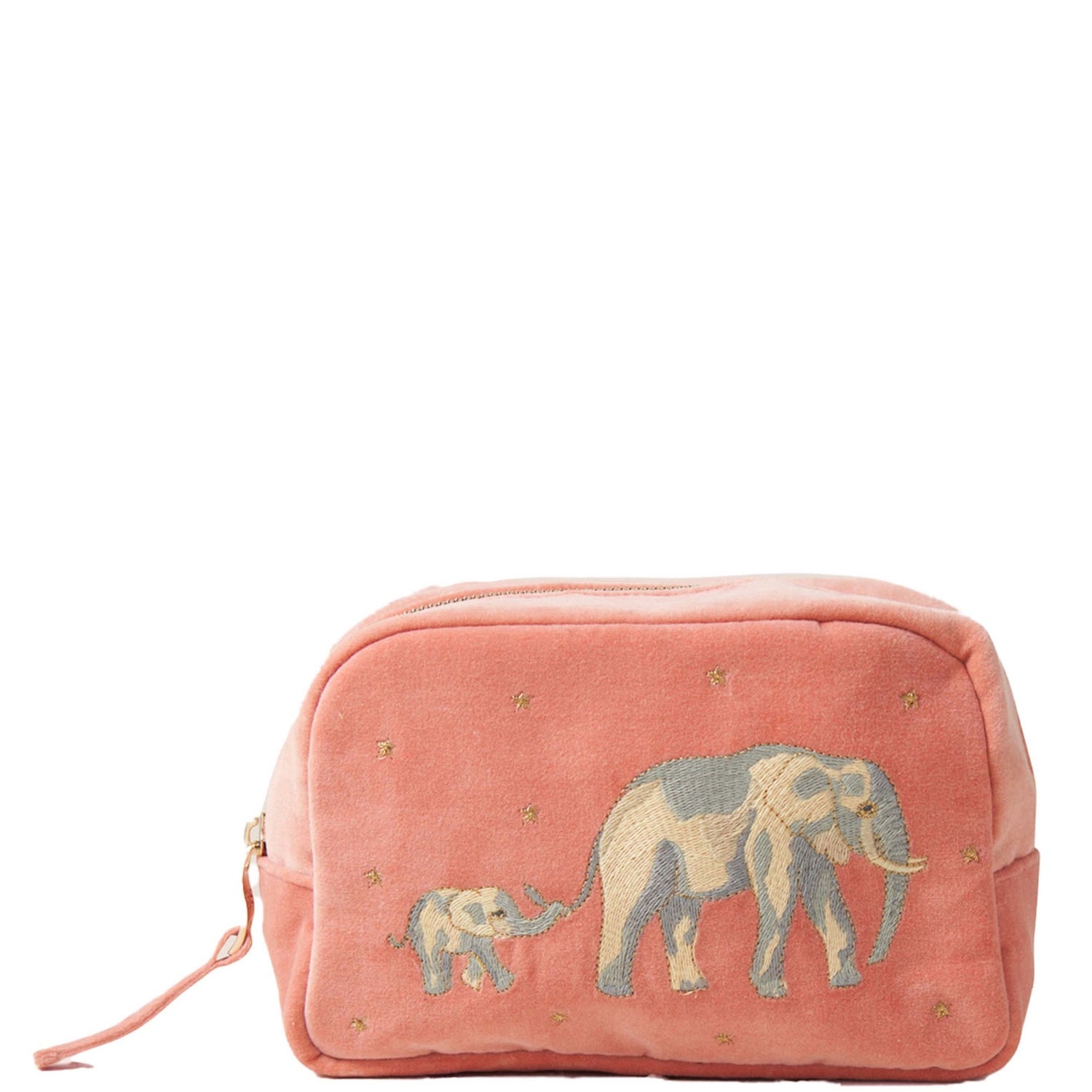Elizabeth Scarlett Elephant Conservation Collection Coral Velvet