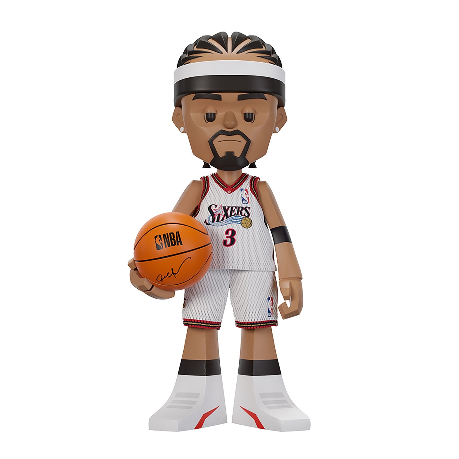 Mighty AllStars NBA 2023: Allen lverson (AllStars Edition) 8” Vinyl Art ...