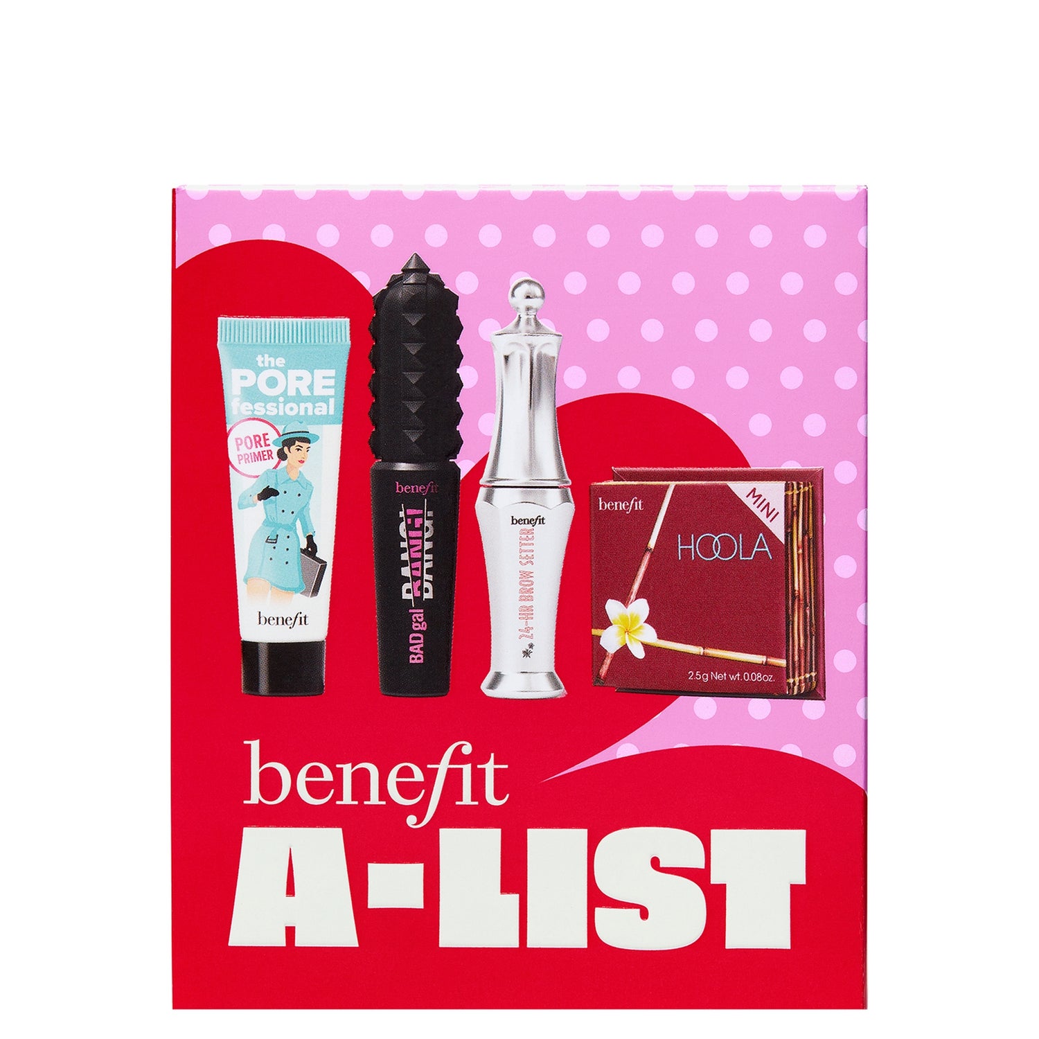benefit AList Full Glam Kit Badgal Bang Mascara, Hoola Bronzer