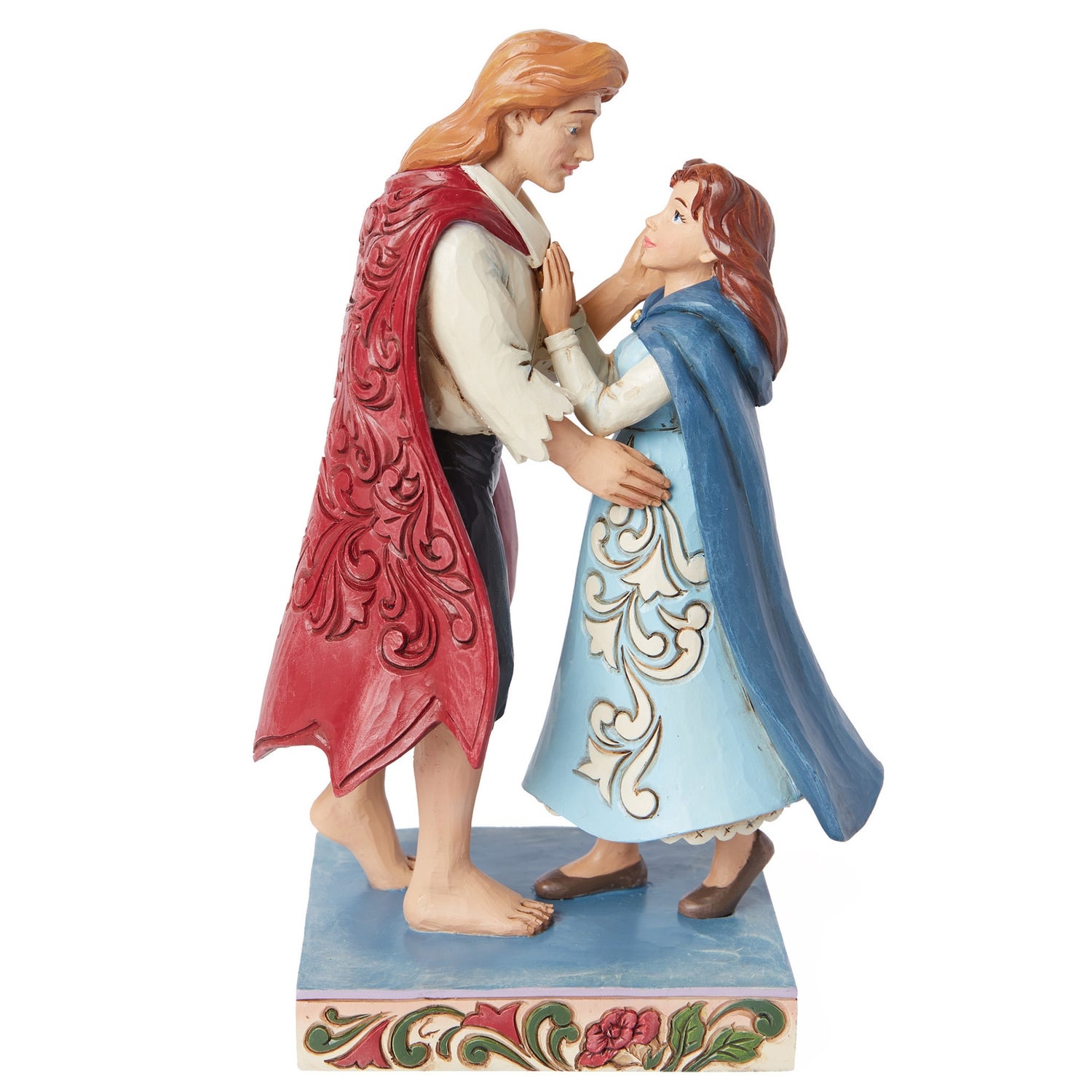 Enesco Disney Belle & Prince Love Figurine (20cm) Merchandise | Zavvi ...