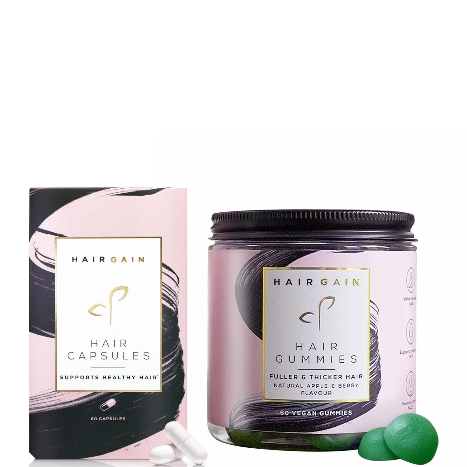 Hair Gain Capsules & Gummies Duo CultBeauty
