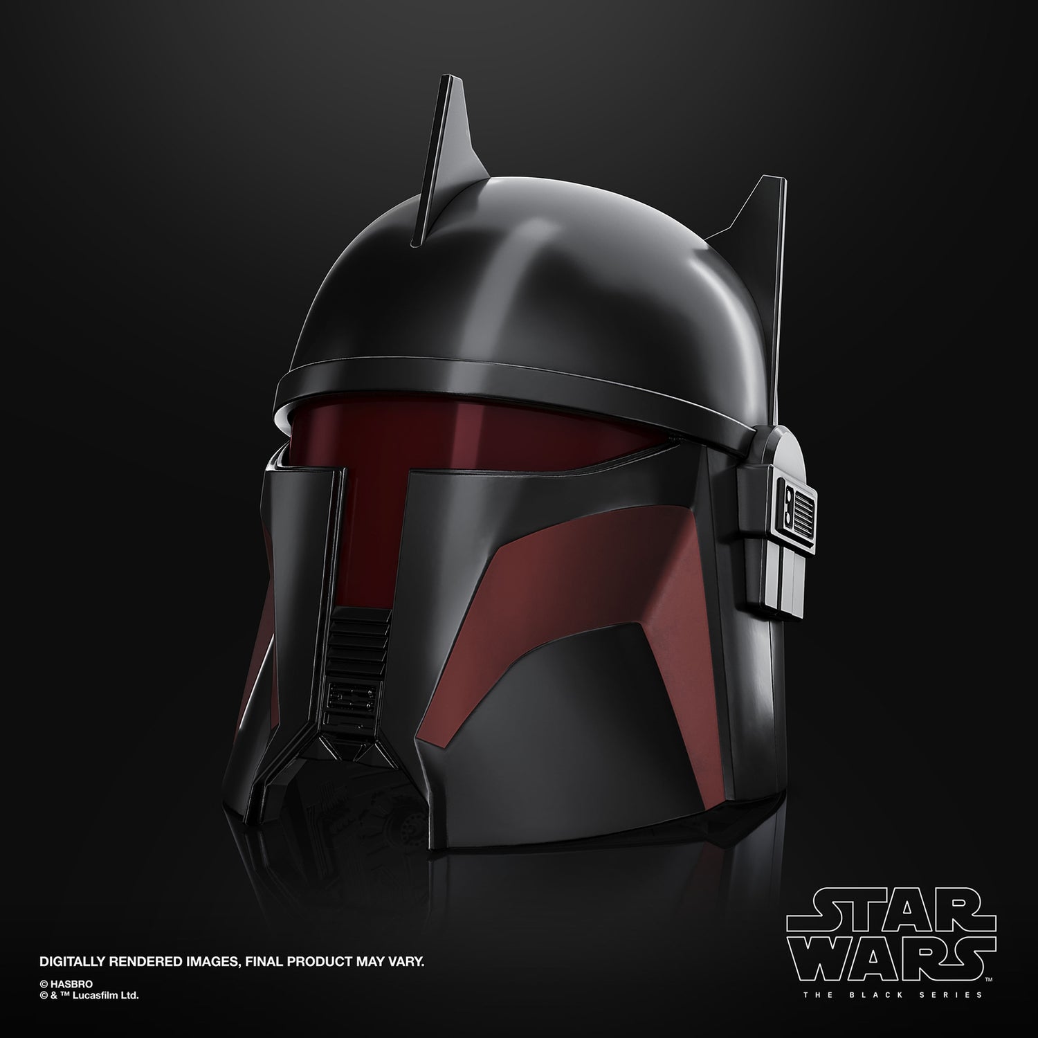Hasbro Star Wars The Black Series Moff Gideon Premium Electronic Helmet with Light FX, Adult