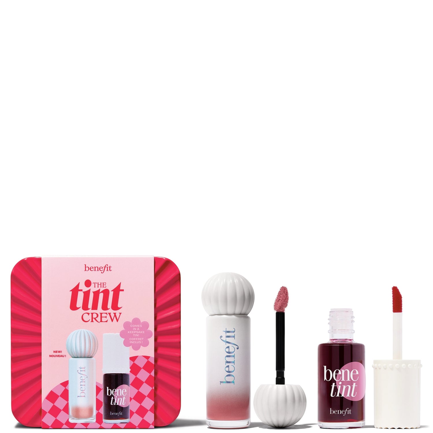 Benefit The Tint Crew Lip Tint Duo: Benetint And Splashtint 