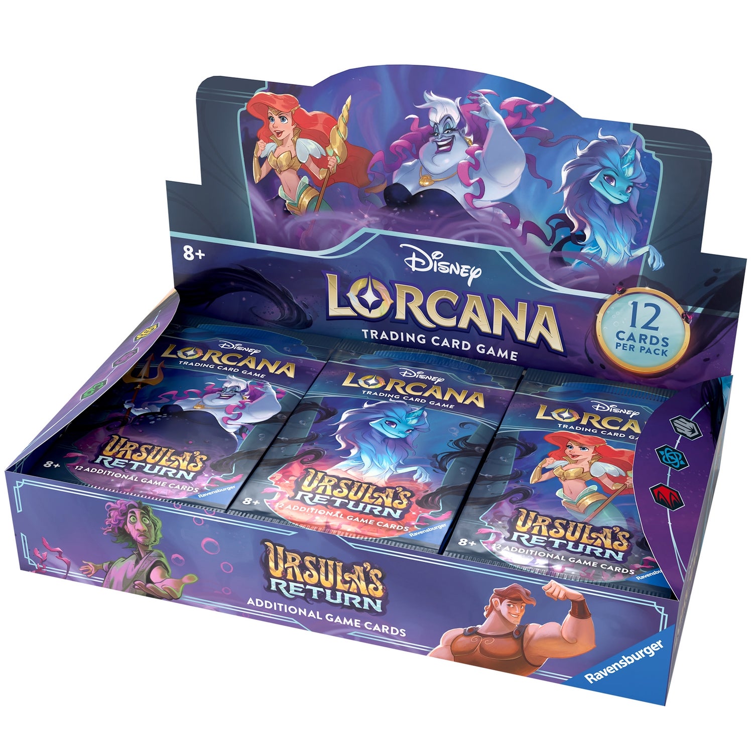 Disney Lorcana Trading Card Game Ursula's Return Booster Packs CDU (24
