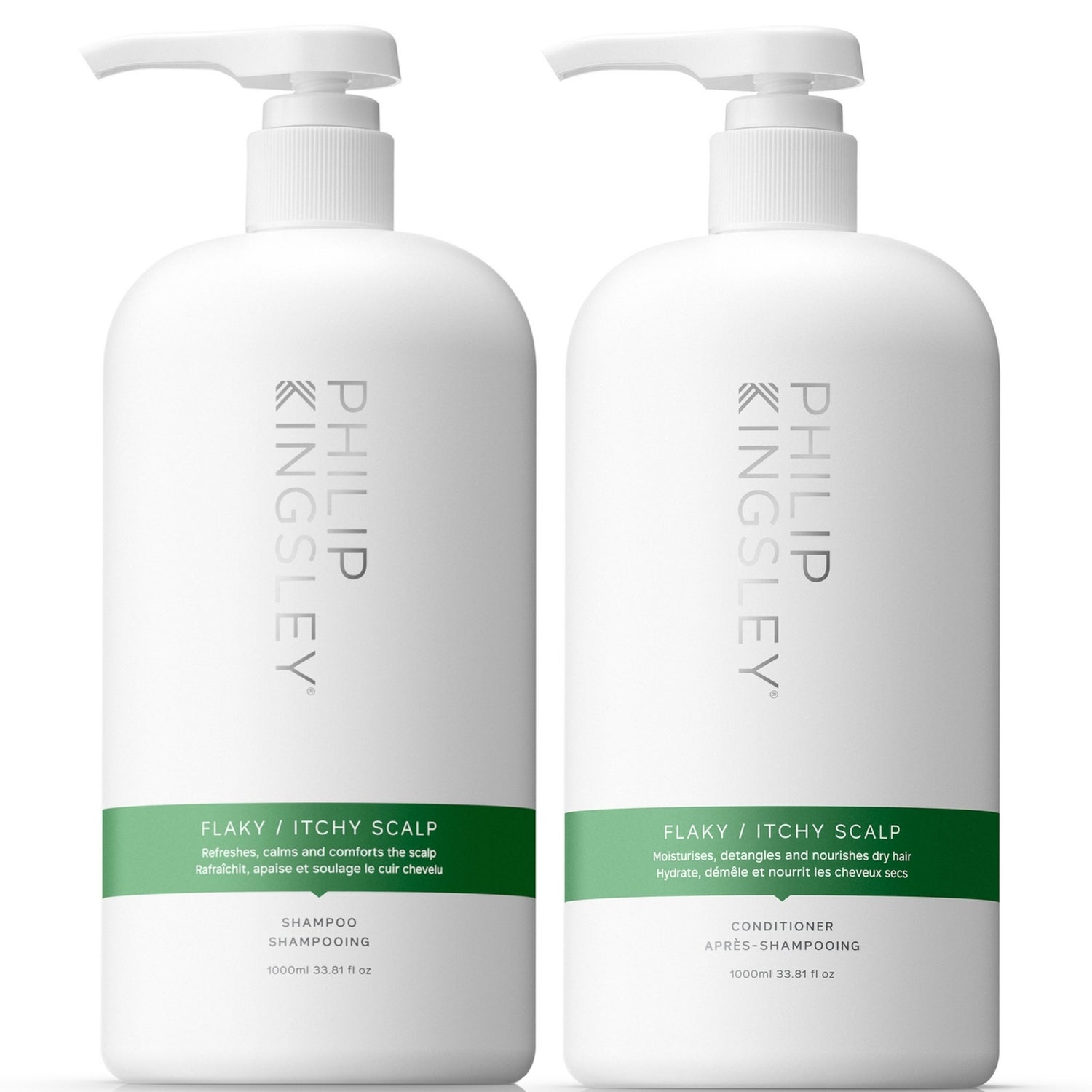 Shampoing Philip Kingsley Sans Parfum Ni Couleur - 1000ml Pour Cuir Chevelu Sensible - Sans Sulfate