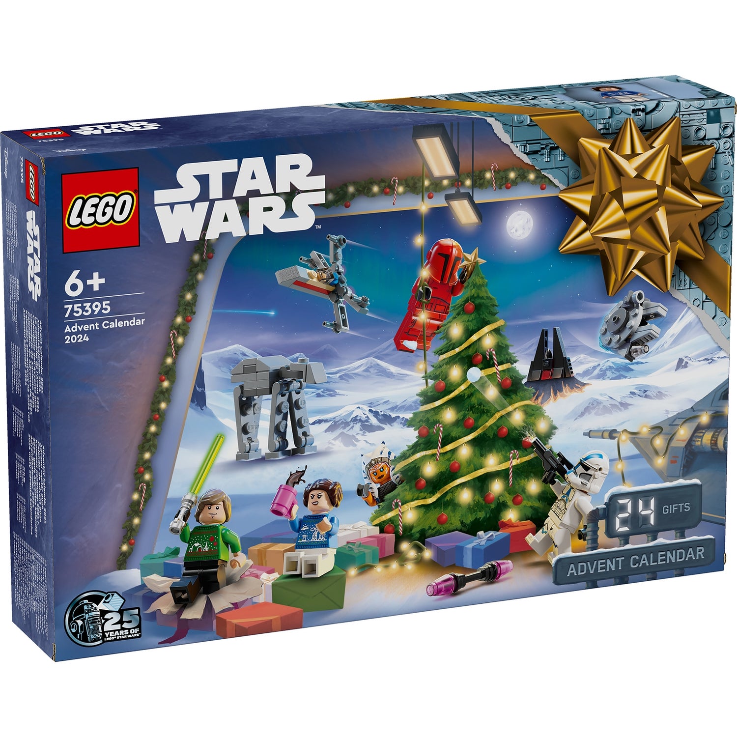 LEGO Star Wars Advent Calendar 2024 Building Toy Set 75395 Toys Zavvi US