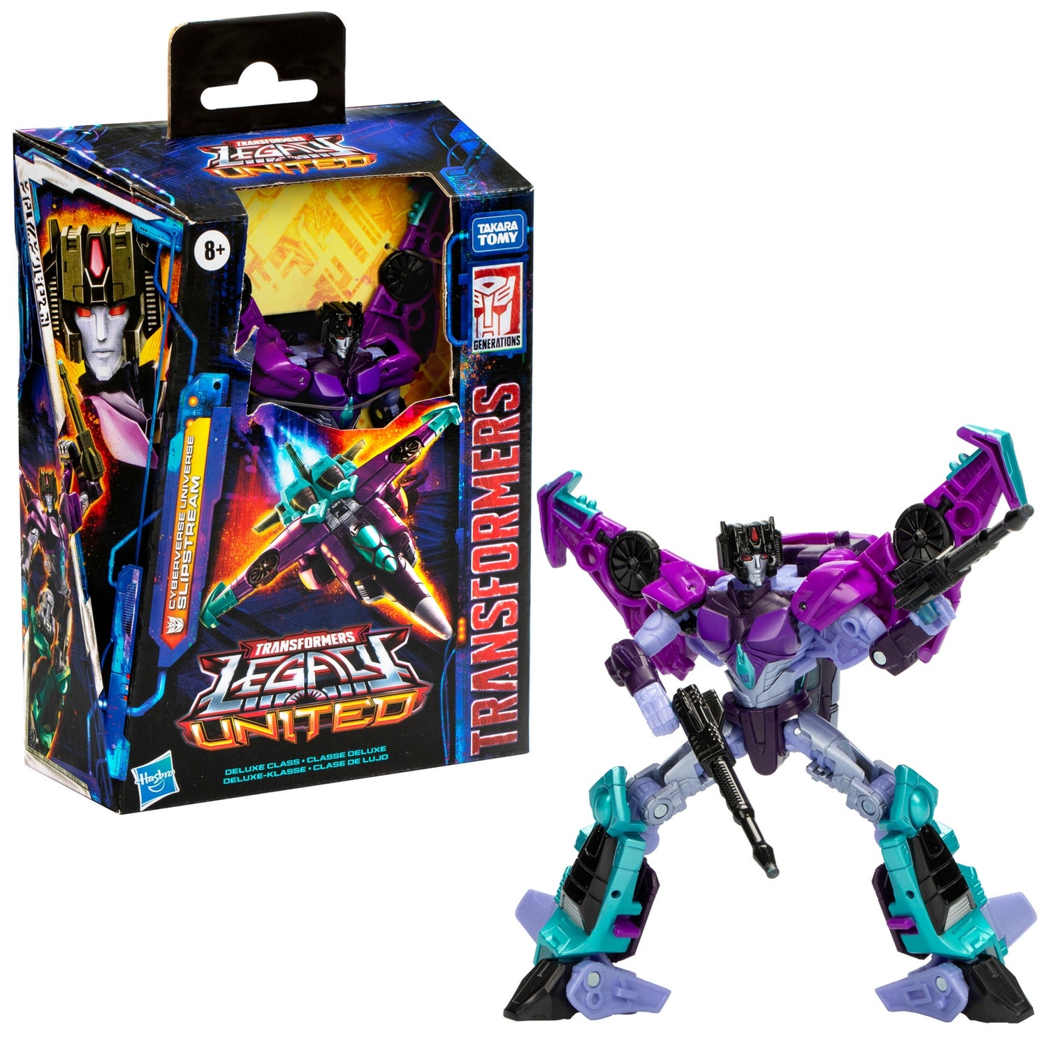 Transformers Legacy United Deluxe Class Cyberverse Universe Slipstream