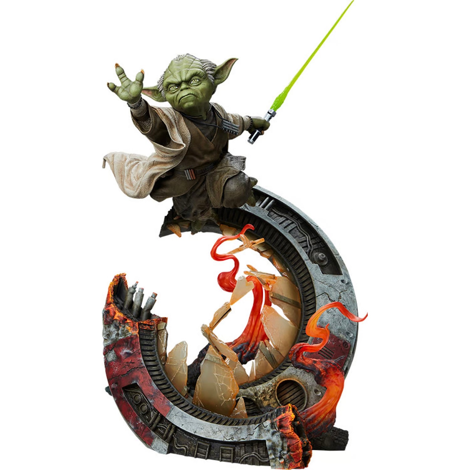 Sideshow Star Wars Yoda Mythos Statue Merchandise - Zavvi US