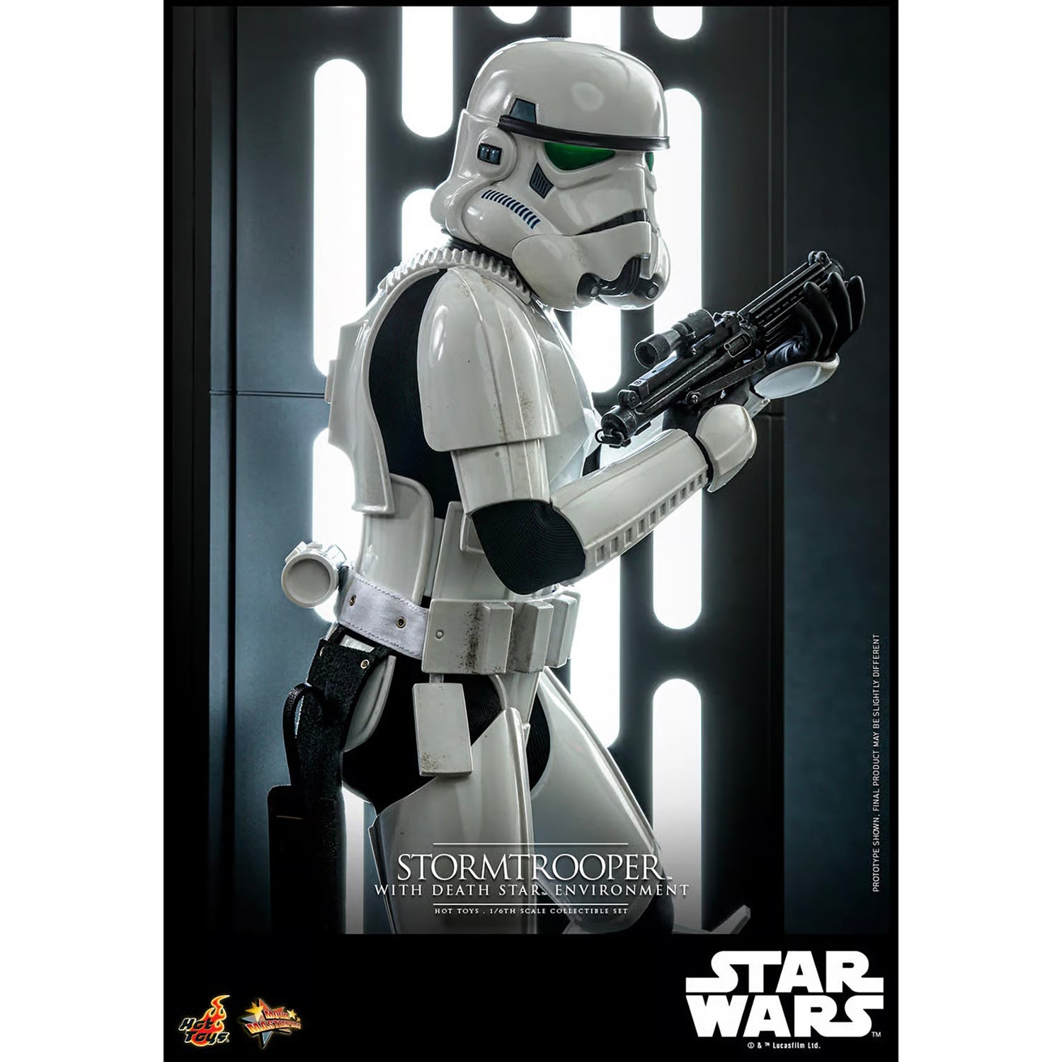 Hot Toys 1:6 Scale Star Wars Stormtrooper with Death Star Environment ...