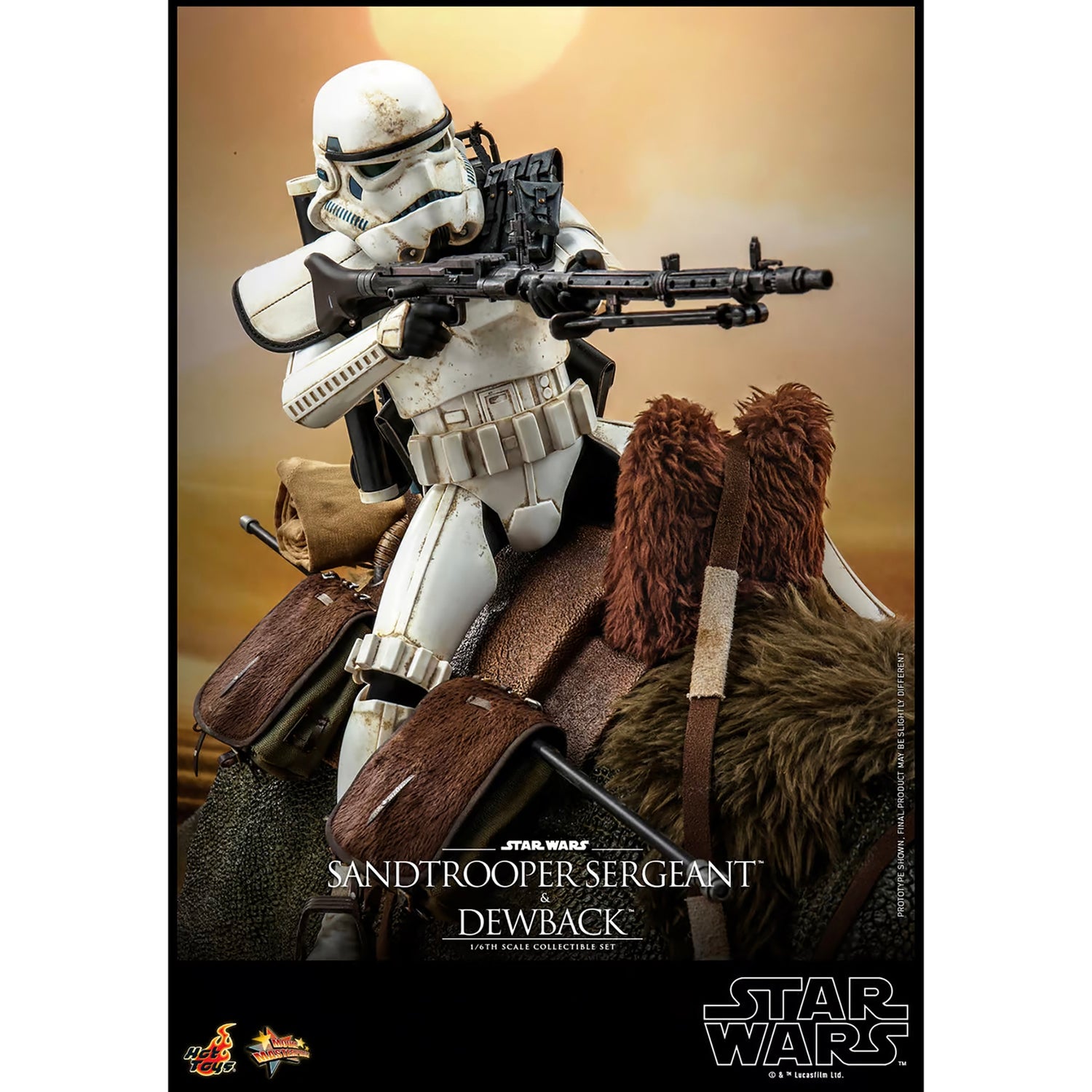 Hot Toys 1:6 Scale Star Wars A New Hope Dewback and Sandtrooper ...