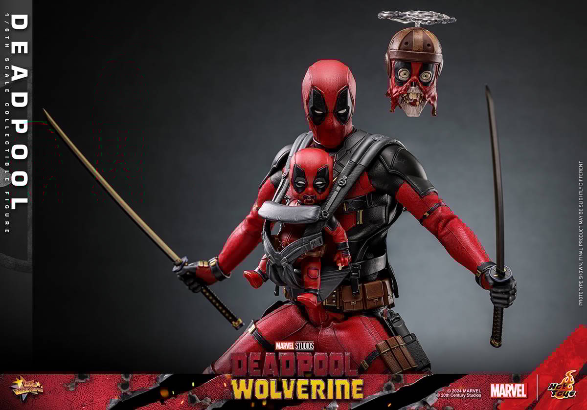Hot Toys 1:6 Deadpool - Deadpool & Wolverine Merchandise - Zavvi UK