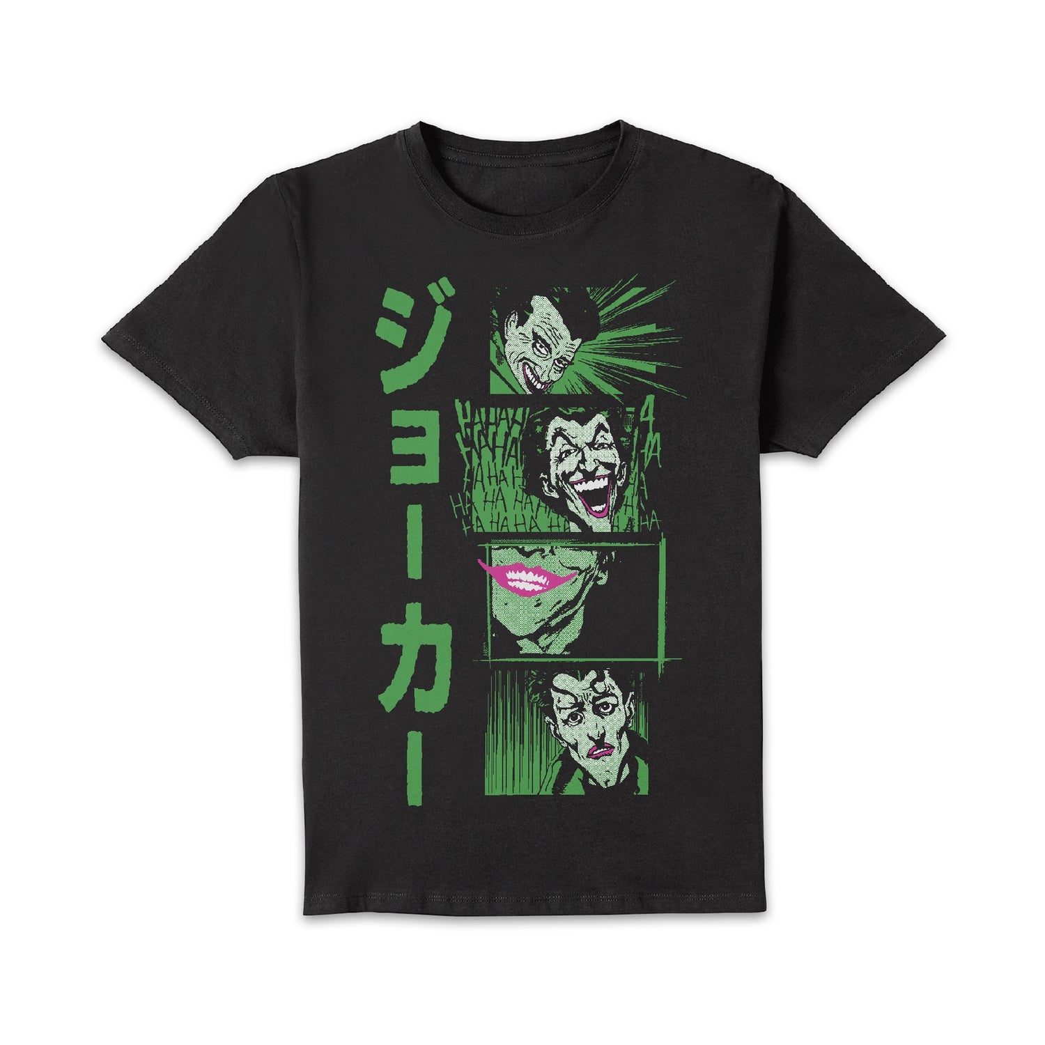 Joker Katakana Laughs Unisex TShirt Black Clothing Zavvi UK
