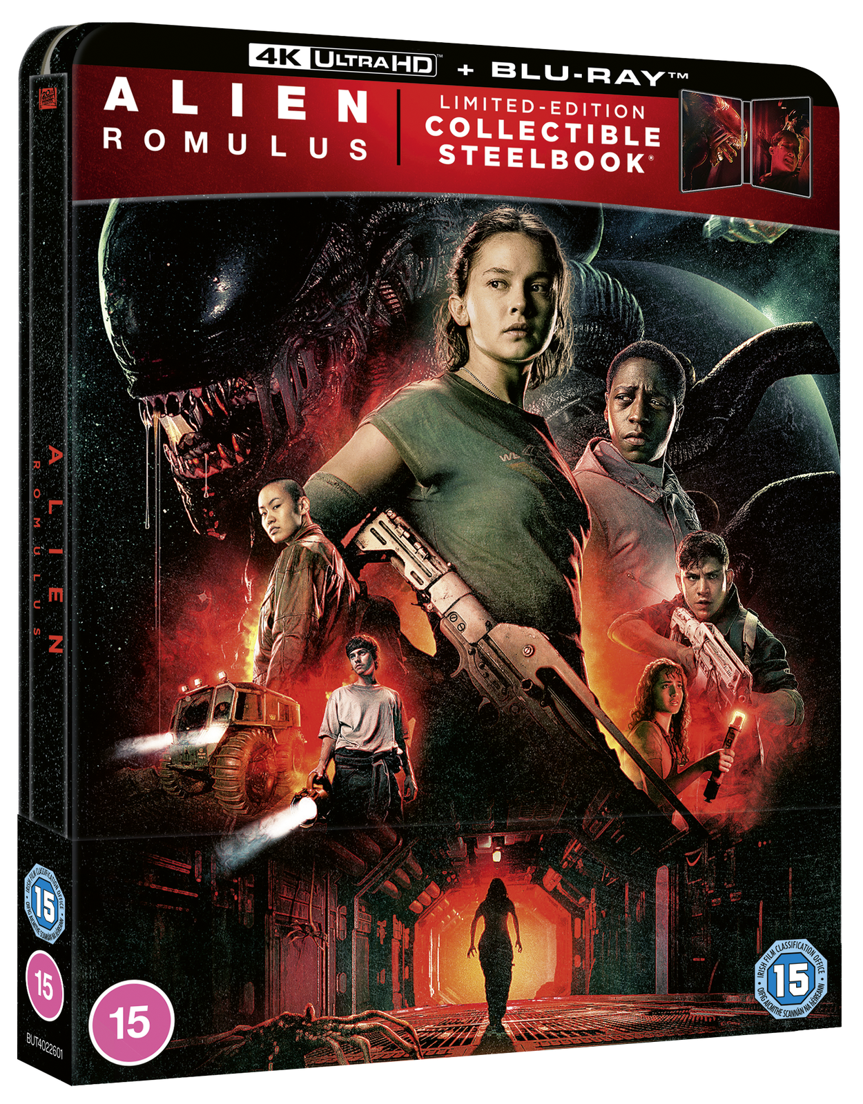 Alien Romulus 4K Ultra HD & Bluray SteelBook 4K Zavvi Australia