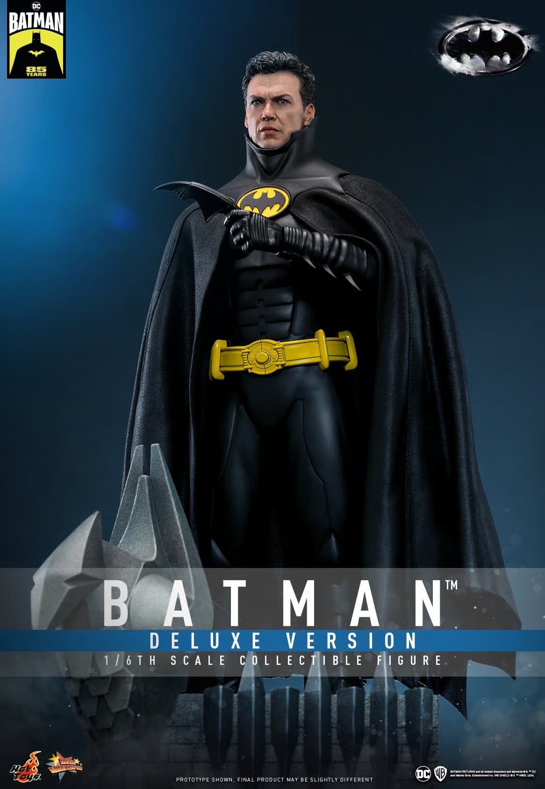 Hot Toys Batman Returns Batman 1/4th Scale Deluxe Edition Collectible ...