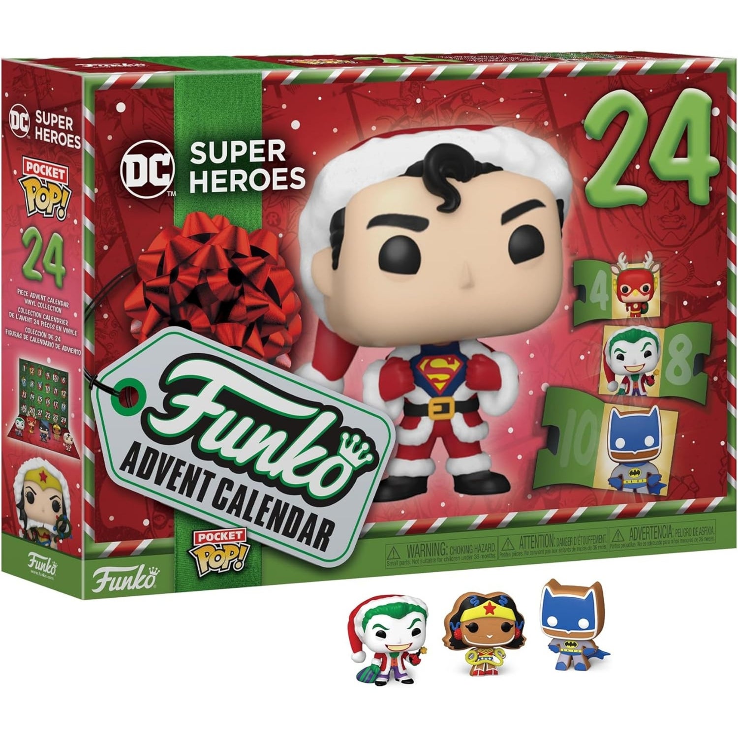Funko Advent Calendar: DC Merchandise Zavvi UK