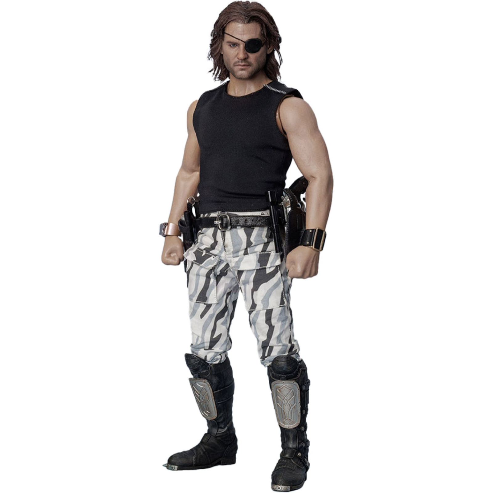 T-Shirt Escape From New York - Snake Plissken / Kurt Russell - Taille L Noir - Occasion Très Bon État