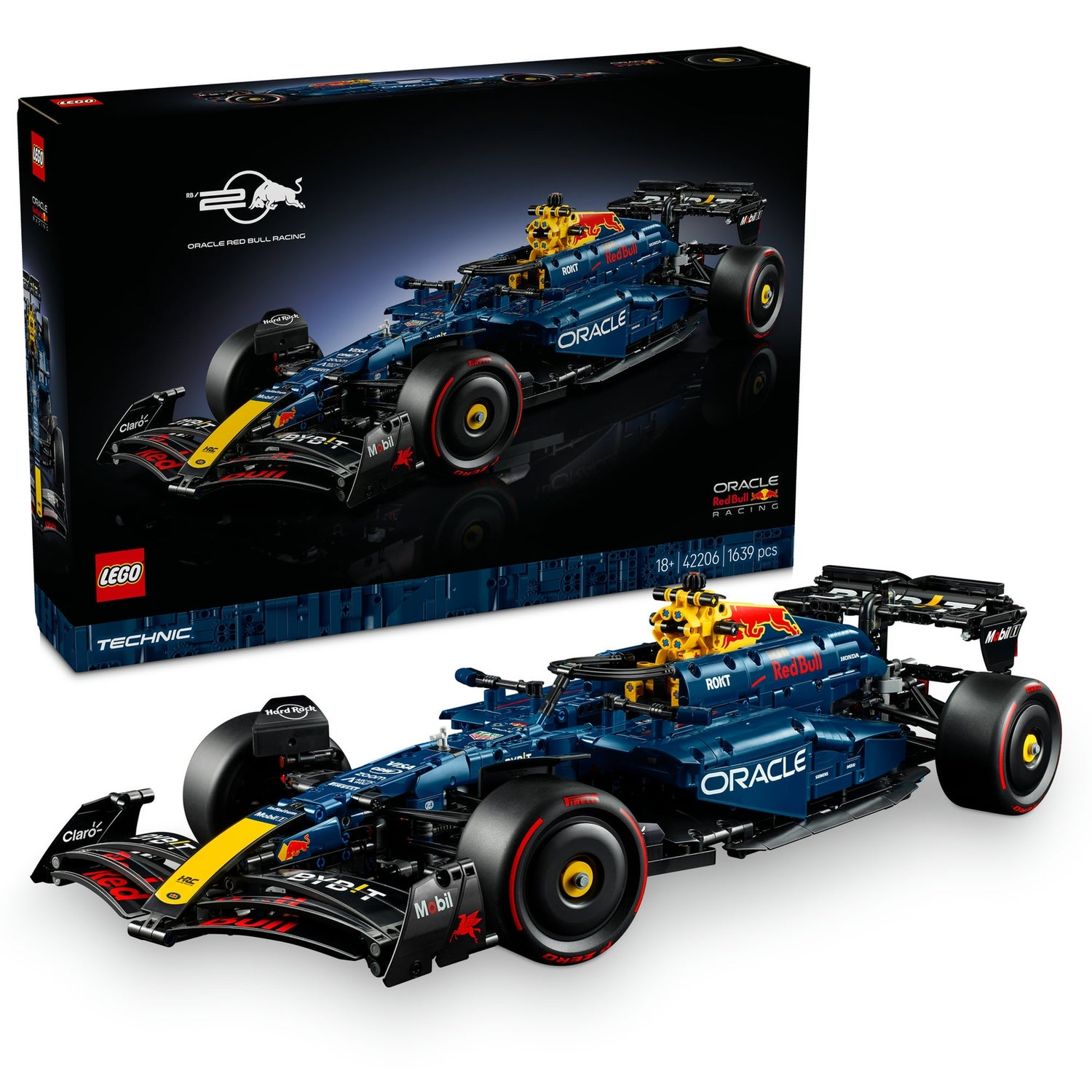 LEGO Technic Oracle Red Bull Racing RB20 F1 Car Model 42206 Toys ...