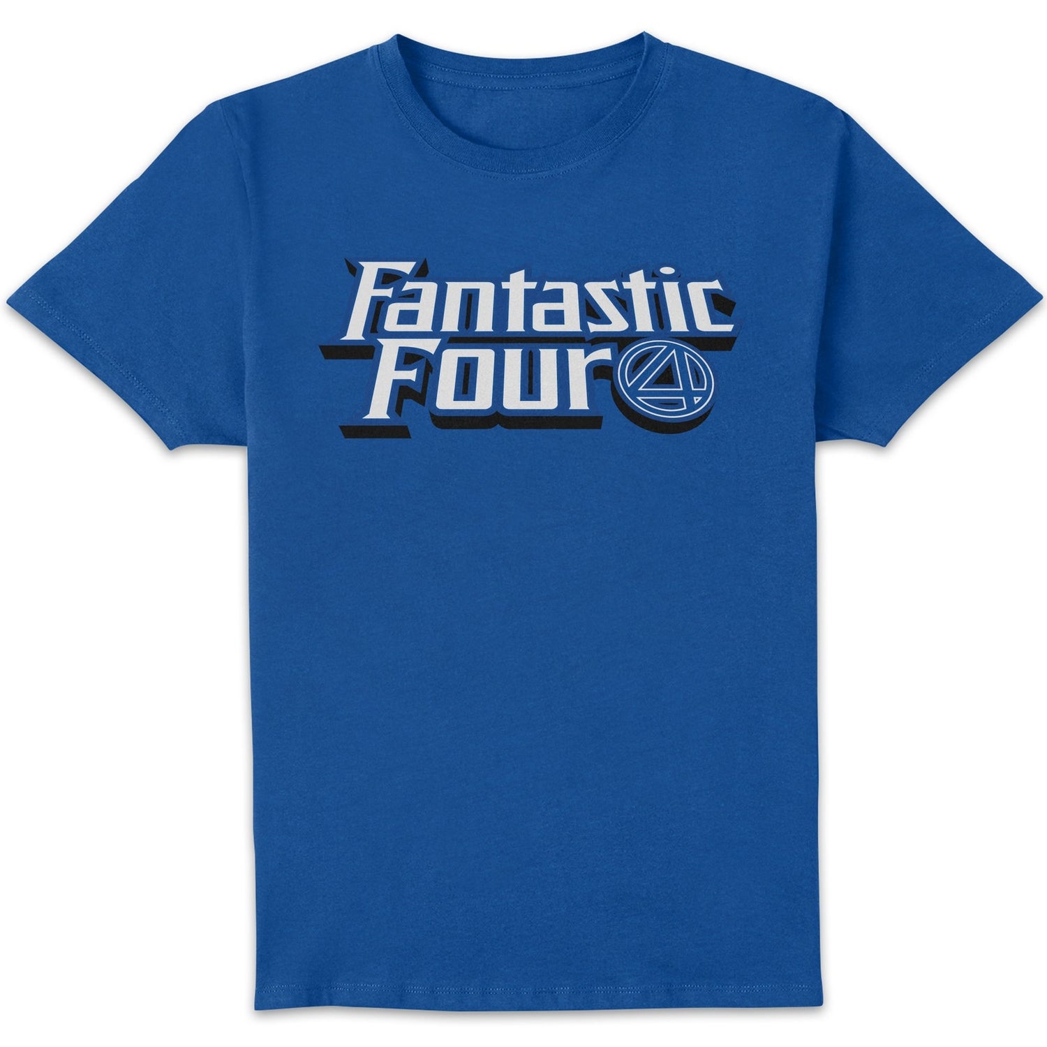 T-Shirt Marvel Fantastic Four Logo - Produit Officiel Licence - Coupe Classique - Homme