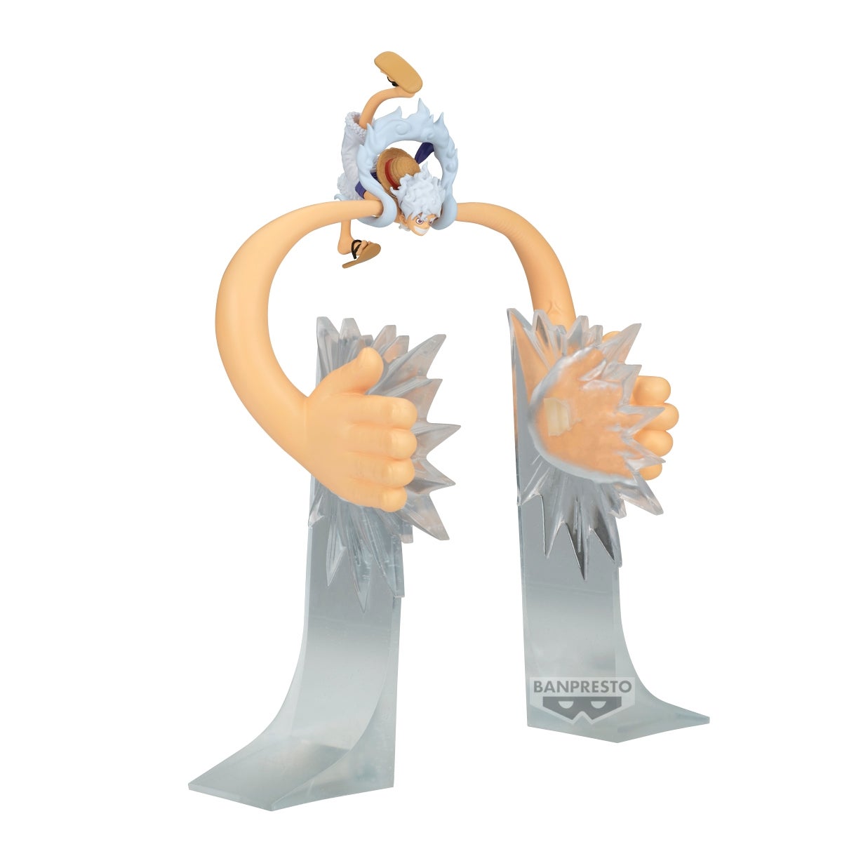 Banpresto One Piece Gear5 Monkey D. Luffy Vol.2 – Figura Action Figure Da Collezione, 10 Cm, Multicolore