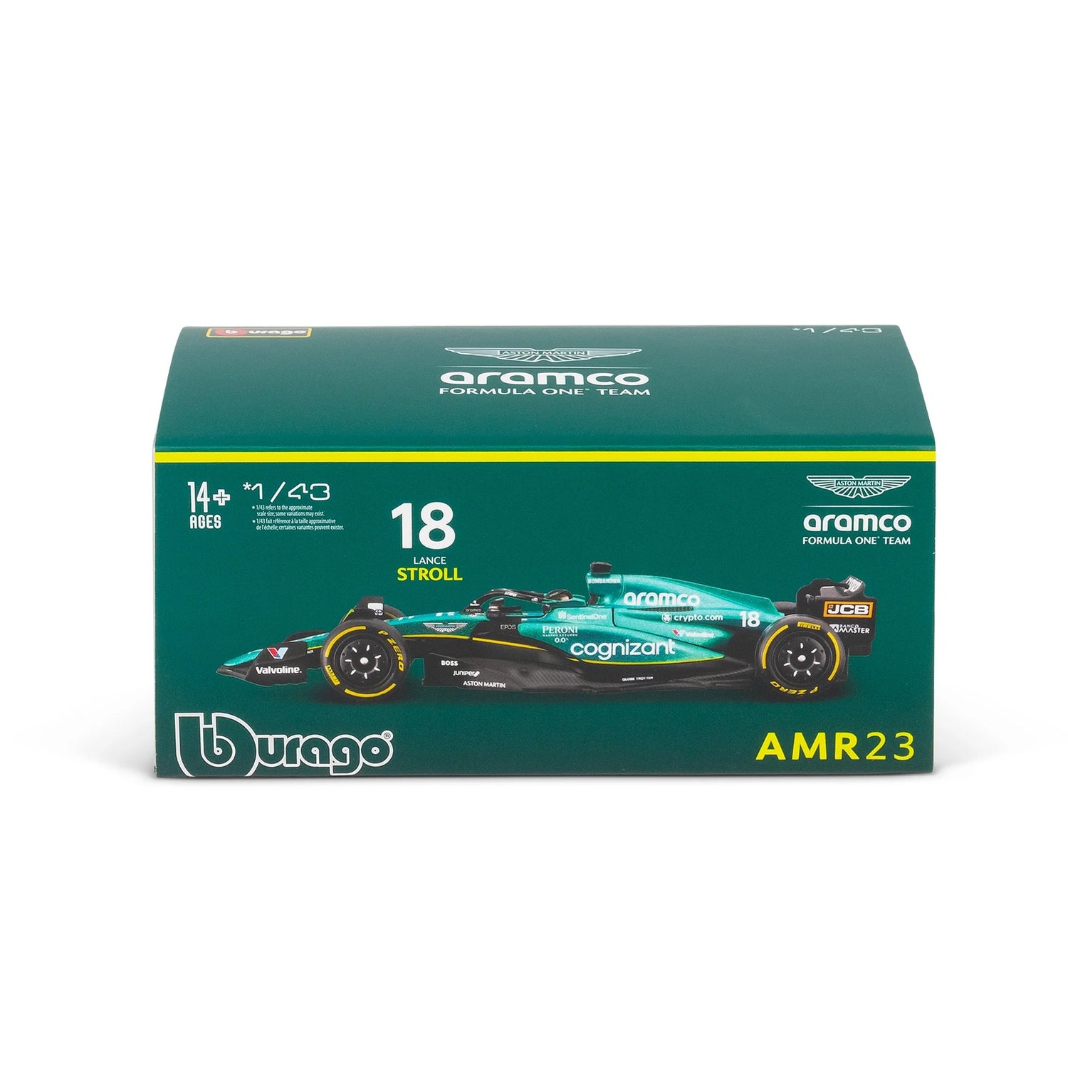 Modellino F1 Bburago Signature 1/43 Aston Martin AMR23 Cognizant 2023 18 L Stroll Modellino F1 Bburago Signature 1/43 Aston Martin AMR23 Cognizant 2023 18 L Stroll