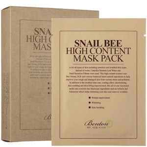 Benton Snail Bee High Content Mask Pack (10 Pack)