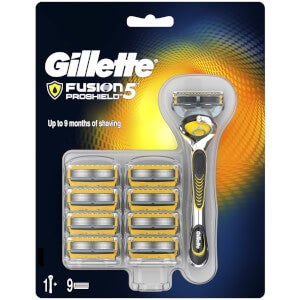 Gillette Fusion5 ProShield Razor + 9 Blades