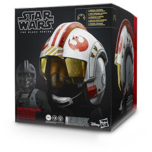 Black Series Star Wars Hasbro - Réplique du casque de Luke Skywalker - Simulation de batailles