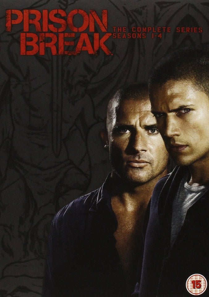 Series　Prison　Complete　Zavvi　DVD　(日本)　Break　1-4