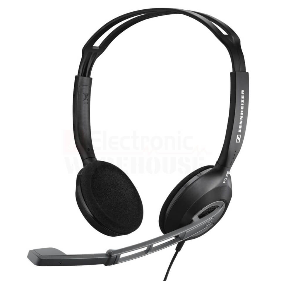Sennheiser PC 230 On-Ear Gaming Headset with Noise Cancelling Mic