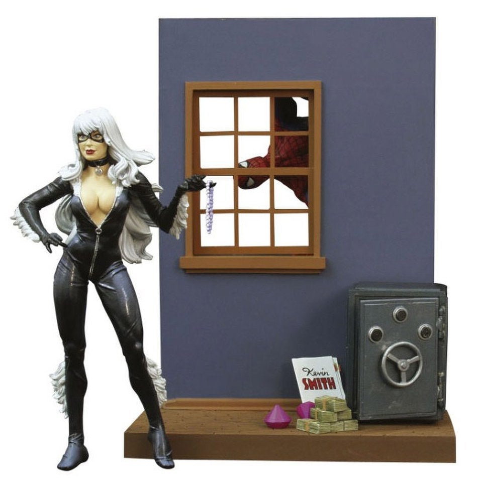 Black cat figurine marvel discount