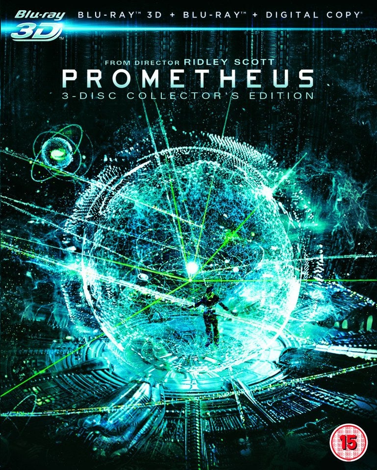Prometheus 3D Collectors Edition (Includes 2D Blu-Ray and Digital Copy)  Blu-ray Zavvi (日本)