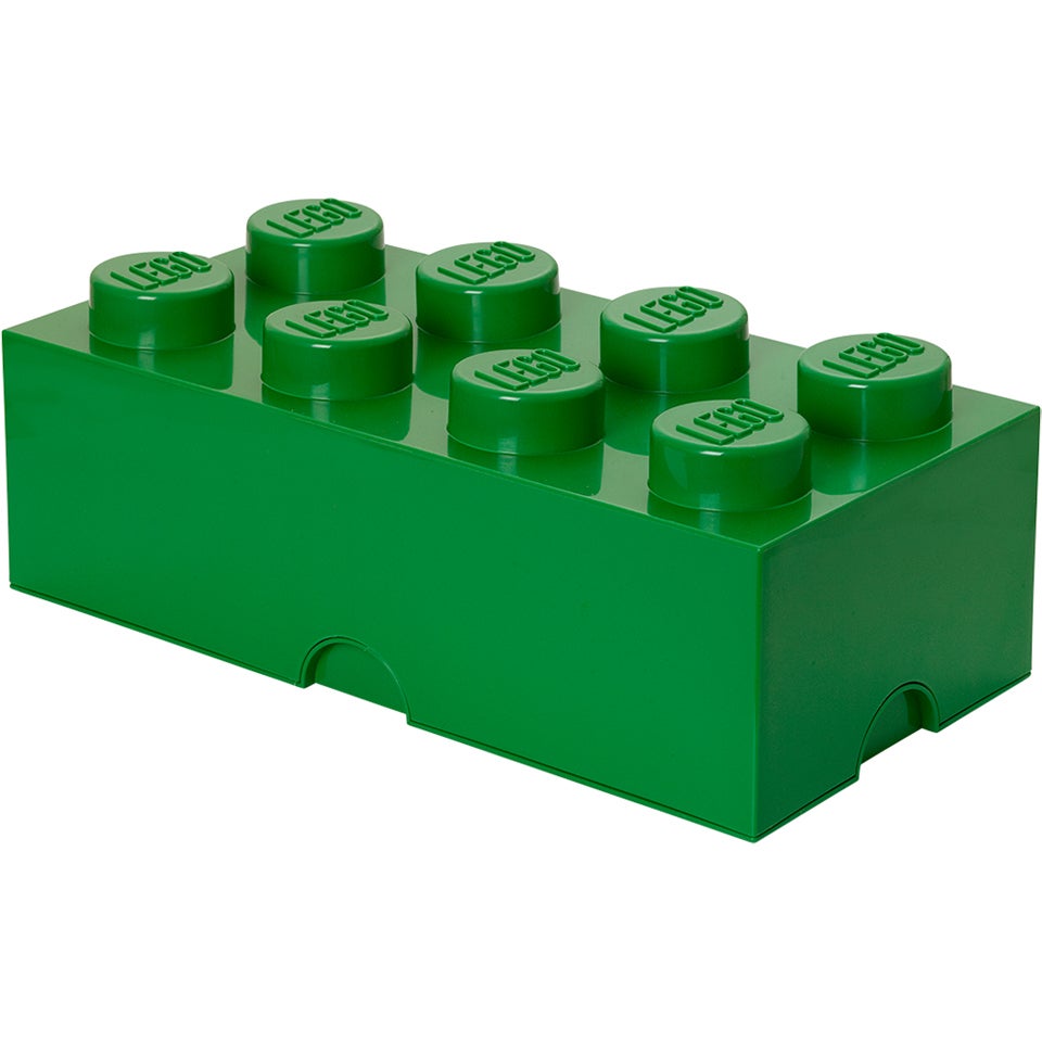 LEGO Aufbewahrungsbox 8 - Dunkelgrün