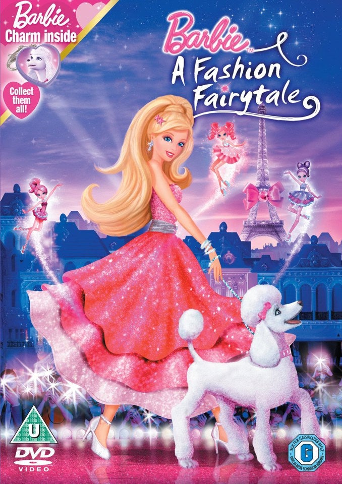Barbie in a Fashion Fairytale DVD Zavvi UK