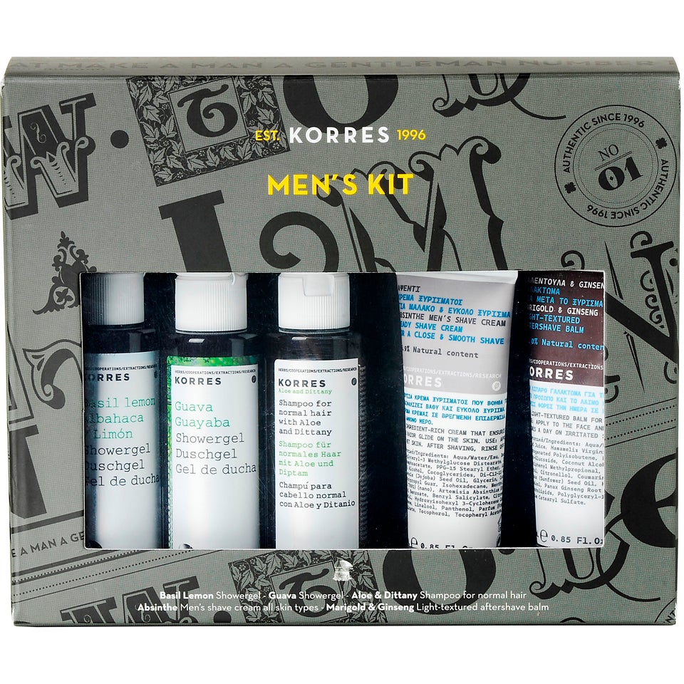 KORRES All New Men's Kit (5 Products)