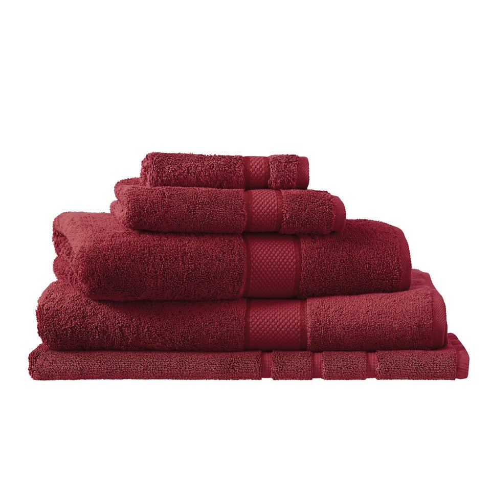 Sheridan Egyptian Luxury Towel - Scarlet