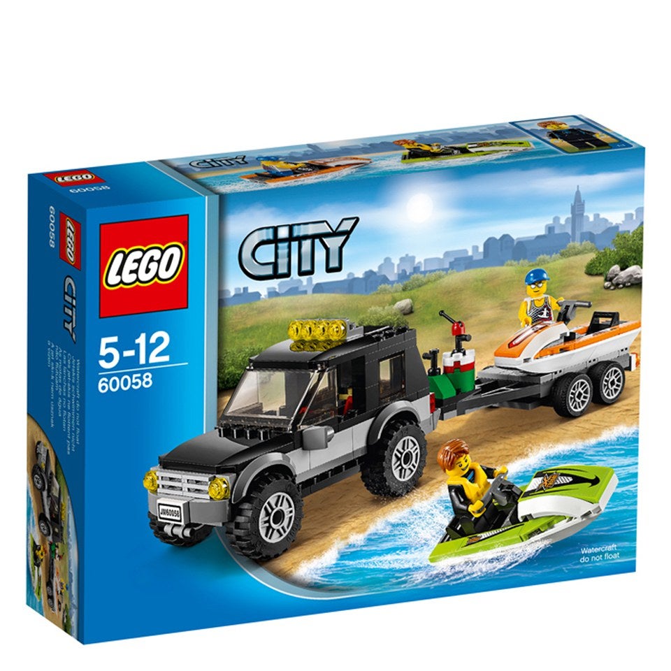 LEGO City Great Vehicles: Geländewagen mit Wasserfahrzeugen (60058)