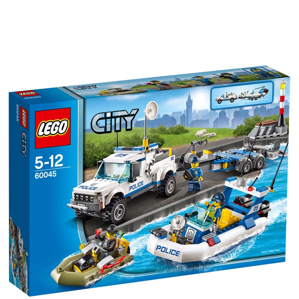 LEGO City Police: Polizei-Boot-Transporter (60045)