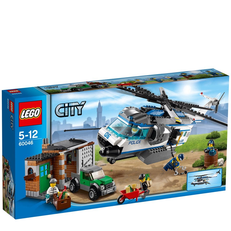 LEGO City Police: Verfolgung mit dem Polizei-Hubschrauber(60046)