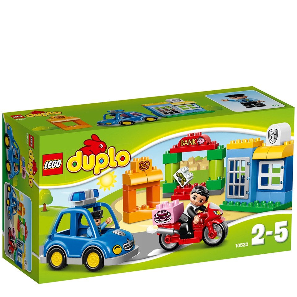 maleta Leo un libro polvo LEGO DUPLO Ville: My First Police Set (10532) Toys | Zavvi España