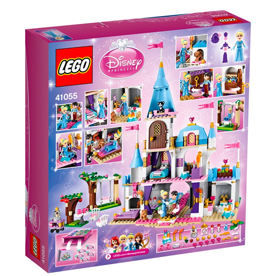 genetisch Beraadslagen Metropolitan LEGO Disney Princess: Assepoesters romantische kasteel (41055) | Zavvi.nl