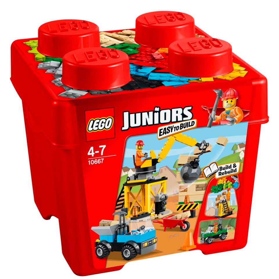 LEGO Juniors: Starter Steinebox Baustelle (10667)