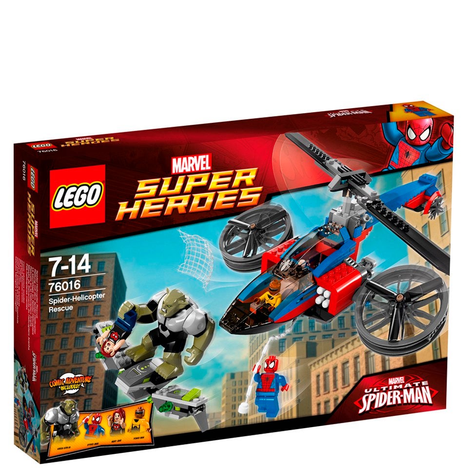 LEGO Super Heroes: Rettung mit dem Spider-Helikopter (76016)
