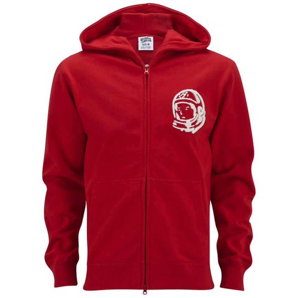 Billionaire Boys Club Men's Helmet Zip Front Hoody - Chinese Red