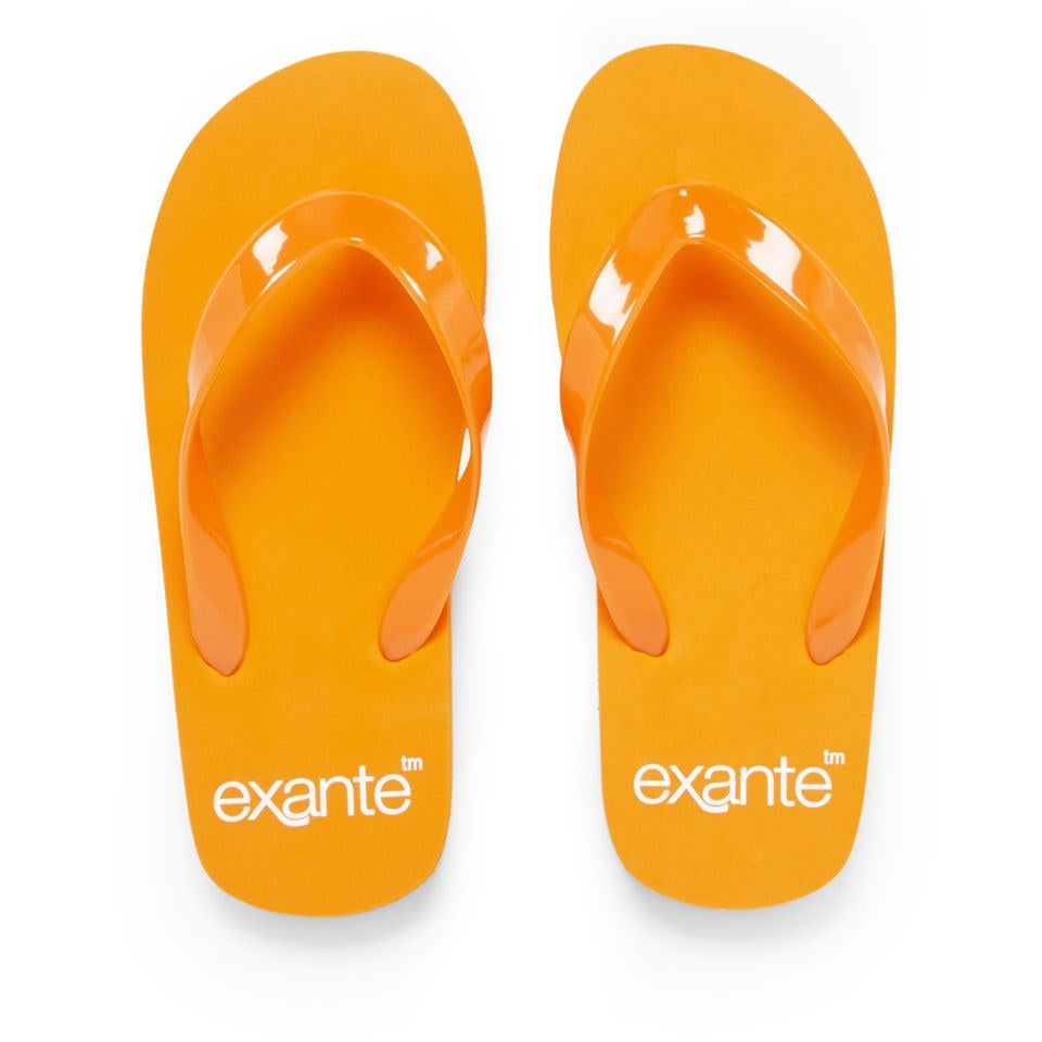 Orange flip flops 2025
