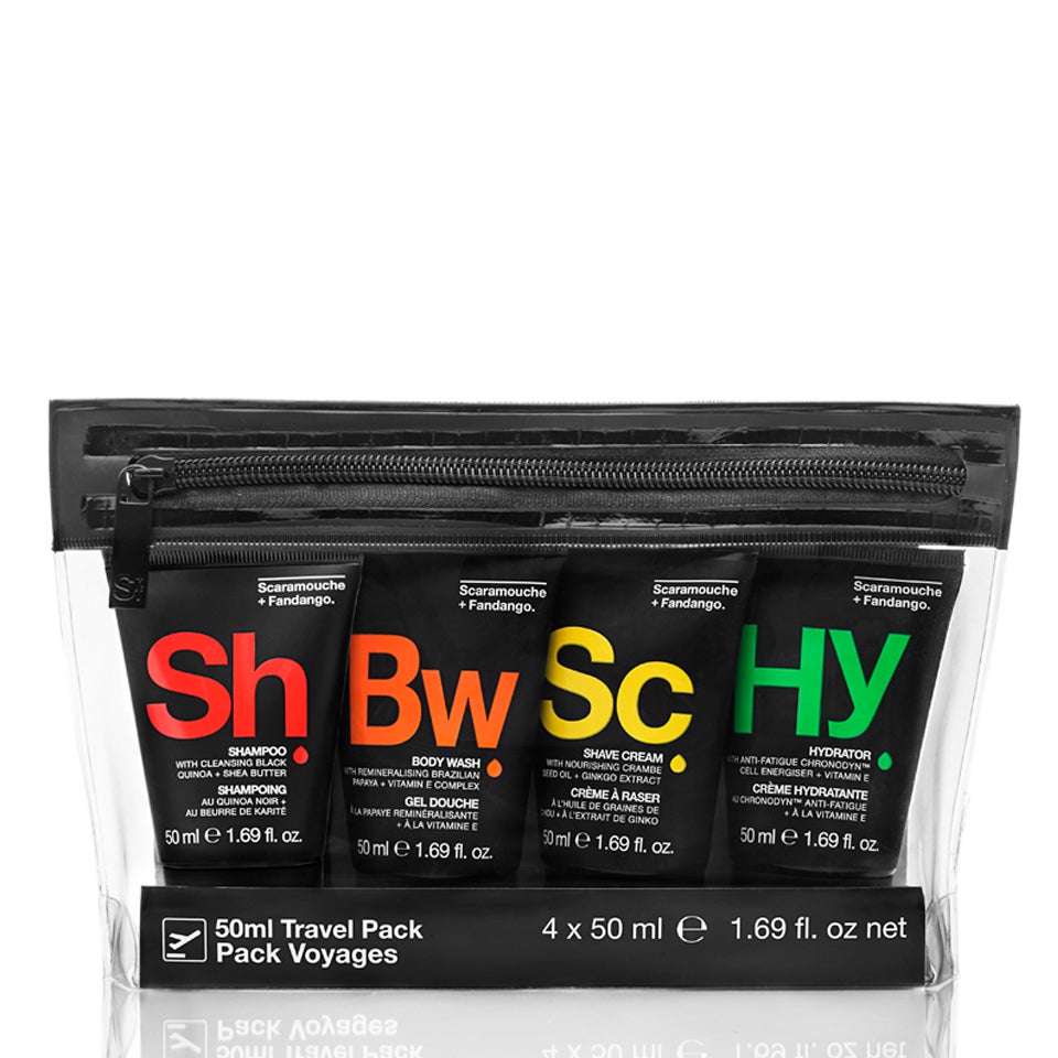 Scaramouche Fandango Men S Travel Pack 50ml Lookfantastic 台灣站