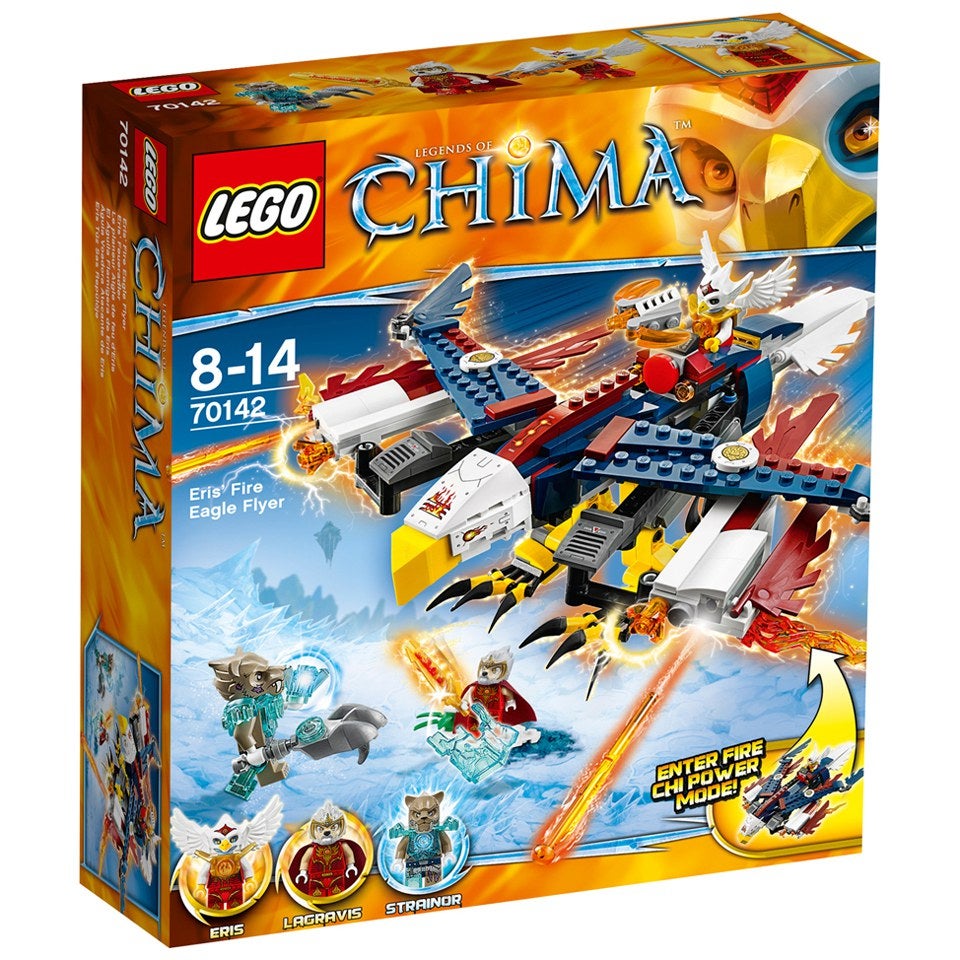 LEGO Chima: Eris' Fire Eagle Flyer (70142) Toys - Zavvi US