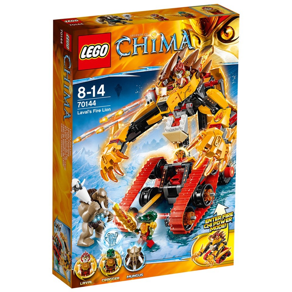 LEGO Legends of Chima: Lavals Feuerlöwe (70144)