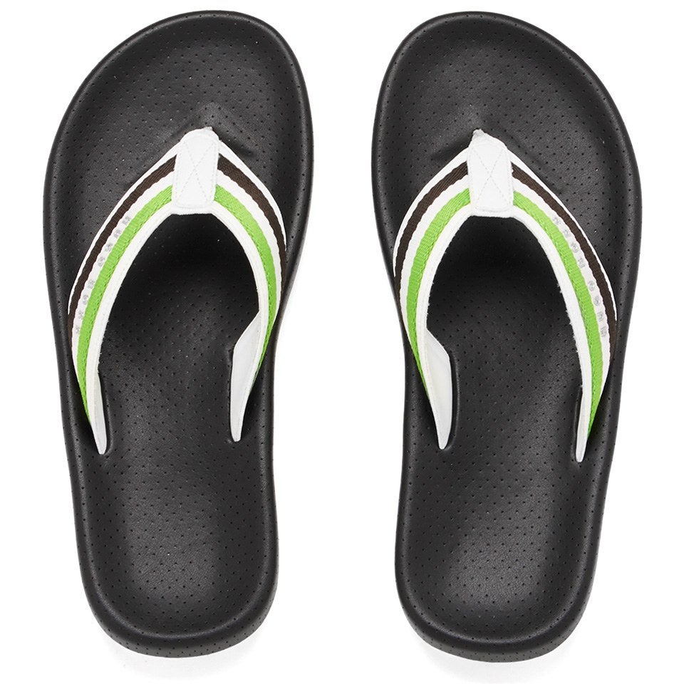 BOSS Green Men's Shoreline Water Flat Sandals - Black