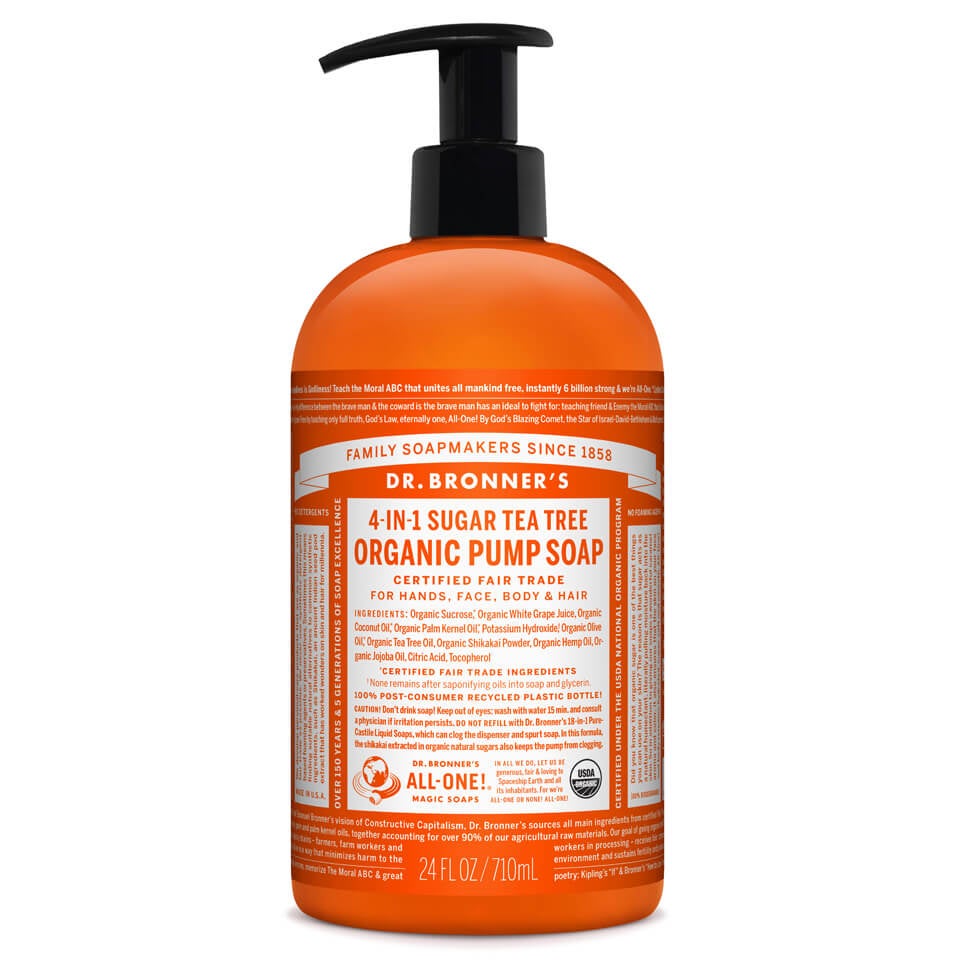 Dr. Bronner Organic Shikakai Tea Tree Hand Soap 709ml